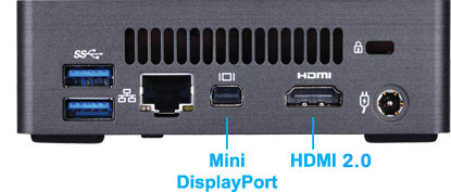 Multi-display productivity with HDMI 2.0 & DisplayPort++